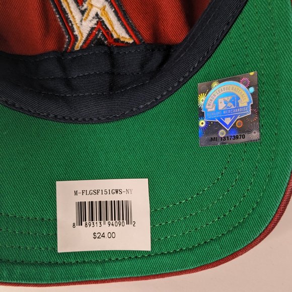 47 Brand Men's Beisbol Cap One Size Red/Marine Embroidery - Picture 4 of 6